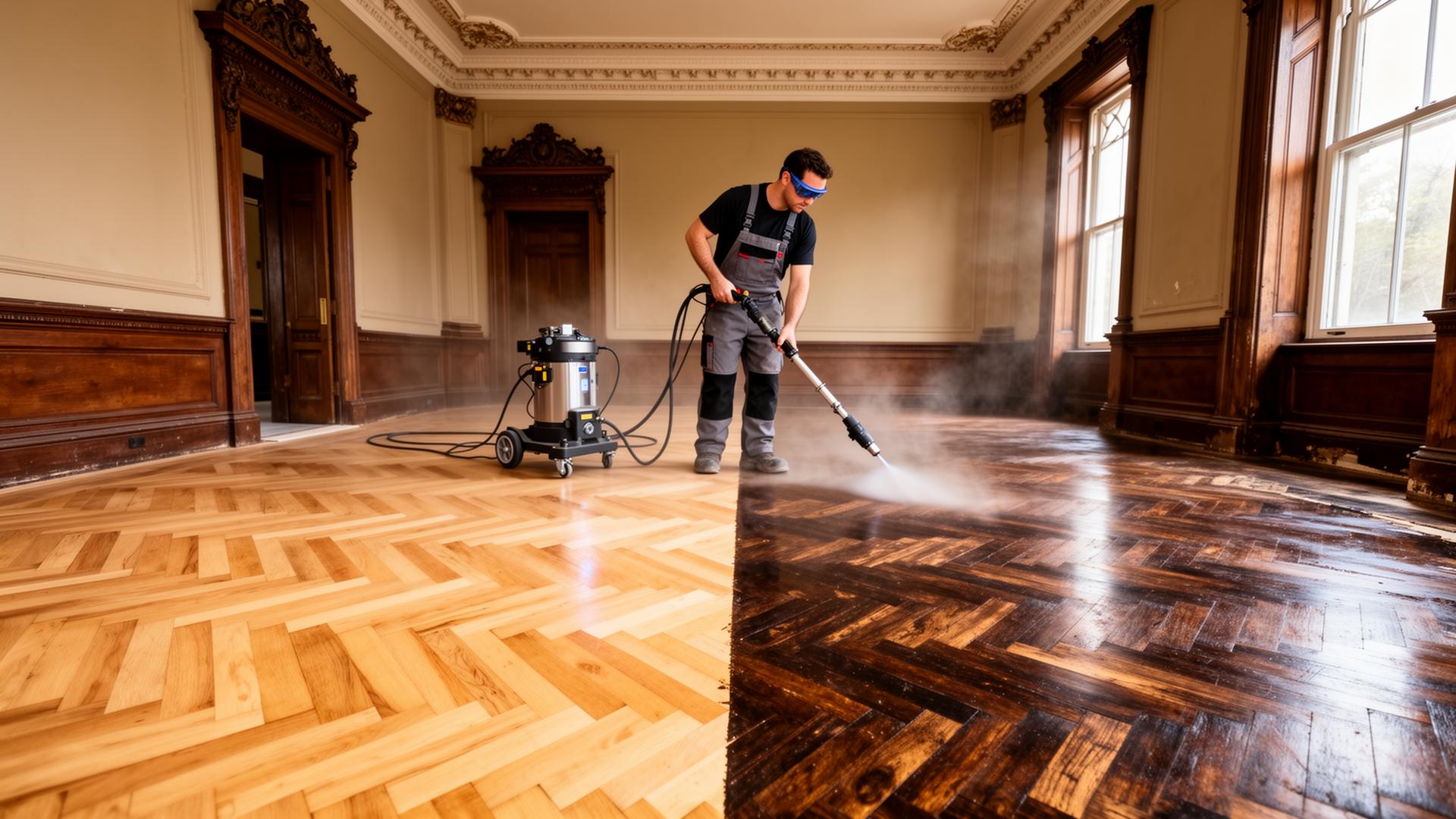 Reclaimed Wood Floor Prep
